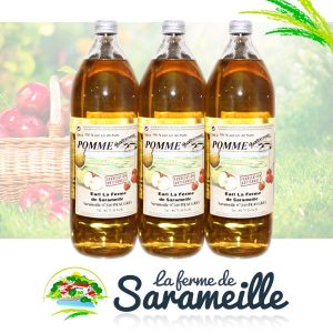 Jus de pomme Producteur | La ferme de Sarameille Peaugres, Davézieux, Annonay Ardèche Rhône-Alpes
